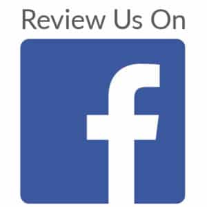 The official logo of Facebook being used as a link to review BB Locksmith.